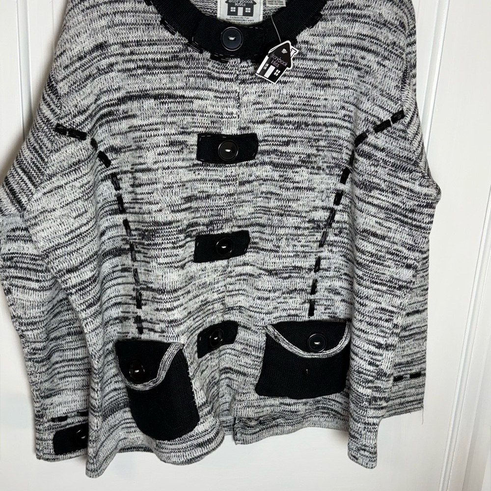 Storybook Knits cardigan. Size 2X. NWT.